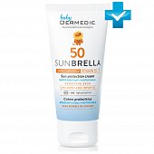 Дермедик Санбрелла (Dermedic Sunbrella) Бэби Детский солнцезащитный крем для лица SPF 50 50 г, Biogened S.A