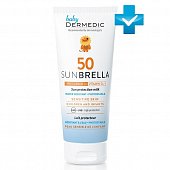 Дермедик Санбрелла (Dermedic Sunbrella) Бэби Солнцезащитное молочко для детей SPF50 100 г, Biogened S.A
