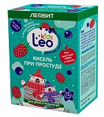 Кисель Леовит Leo Kids для детей при простуде, пакет 12г, 5 шт, Леовит нутрио (г.Москва)
